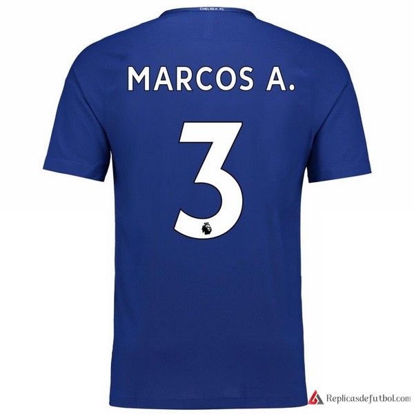 Camiseta Chelsea Primera equipación Marcos A. 2017-2018